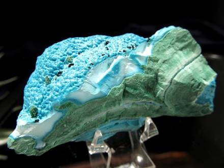 ◇発色良好ブルーグリーン◇マラカイト共生◇自然が創り出した芸術