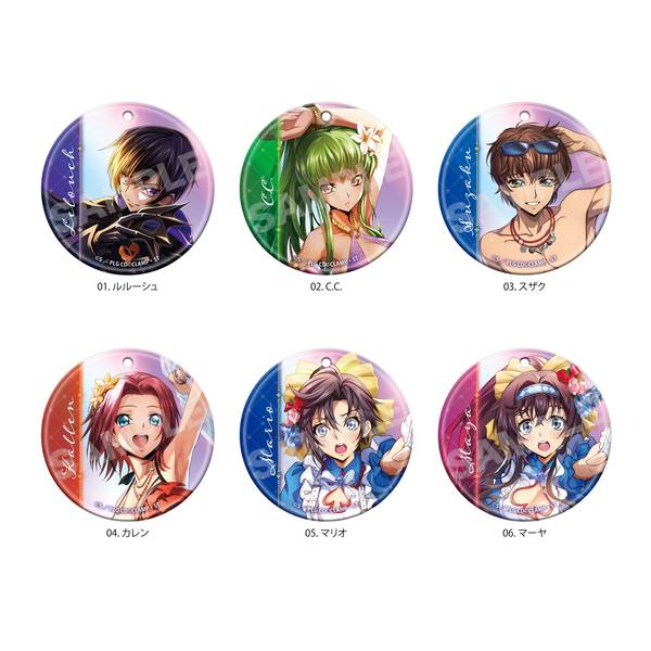 コードギアス 缶バッジ ルルーシュ ロストストーリーズ 全11種 コード
