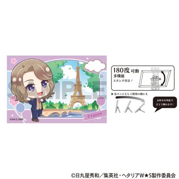 ヘタリア マルイ キャラメキストア 缶バッジ イギリス 7個 ヘタリア