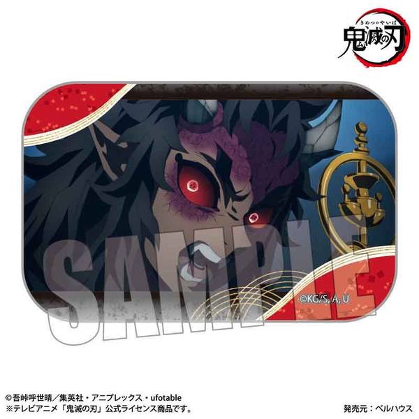 アニメ「鬼滅の刃」刀鍛冶の里編 メモリーズスクエア缶バッジ 鬼ver