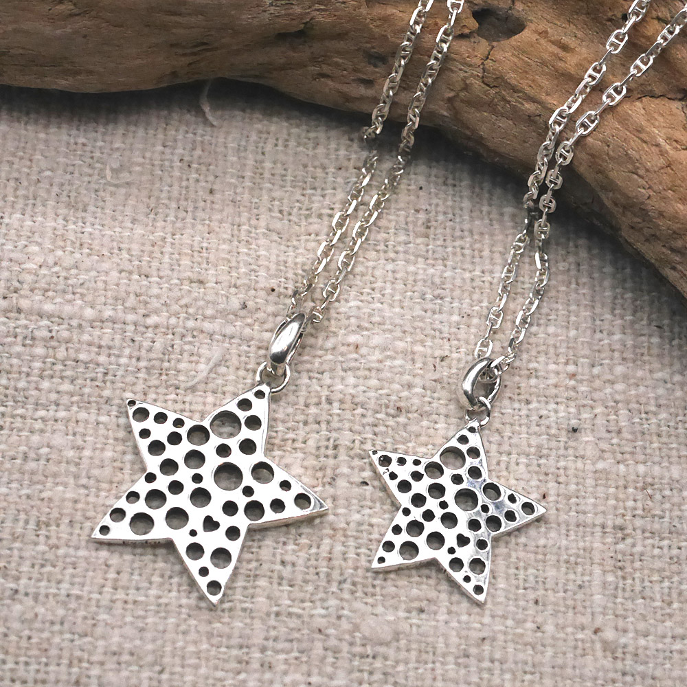 THE STAR CLUB ザ スタークラブ シルバーネックレス トップ THE STAR