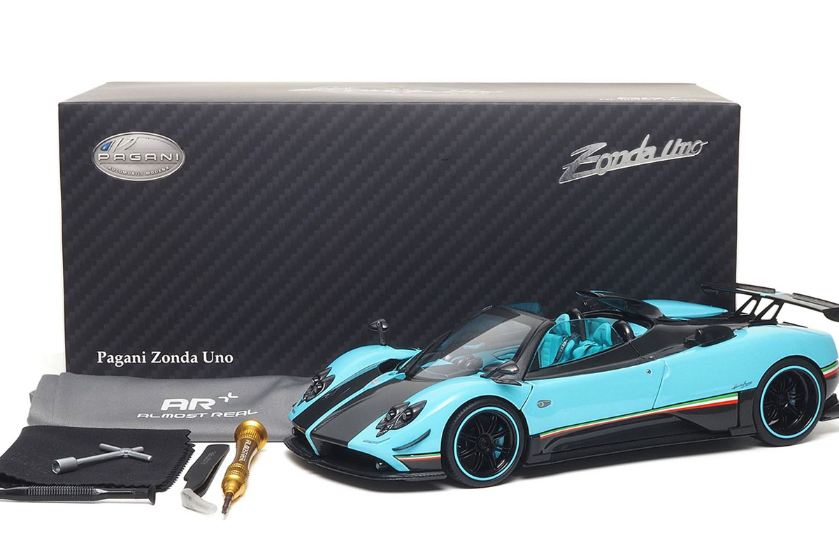 新発売 全開閉 Almost Real 1/18 パガーニ ゾンダ ミニカー 予約商品