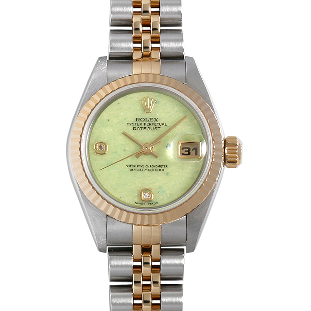 ロレックス 69173 コマ 2つ レディース コンビ レディ デイトジャスト