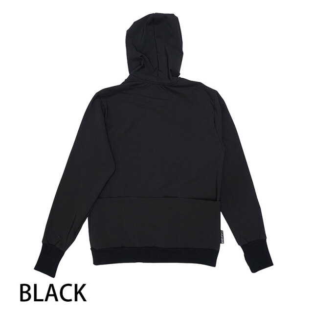 鬼起毛パーカー】防風・撥水・保温 こたつレベルで暖かい 背ポケット