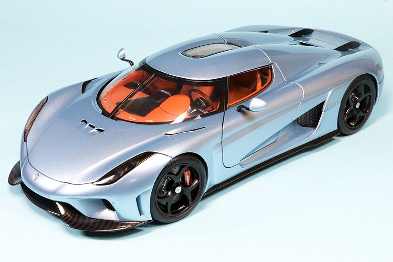 オートアート 1/18 ケーニグセグ レゲーラ メタリックライトブルー 79028