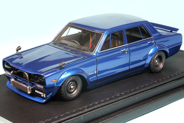 イグニッションモデル 1/18 ニッサン スカイライン GTS-R R31 ブルー
