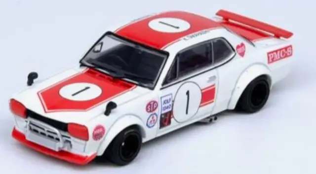 イグニッションモデル ハコスカGT-R 1/18レッド。ig0770