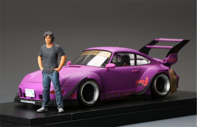 ホットウィール rlc限定 ポルシェ RWB 930 中井啓氏フィギュア付き 激