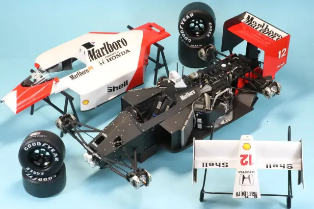 絶版 1/43 マクラーレン ホンダ MP4/4 1988 日本GP A.セナ スパーク 1