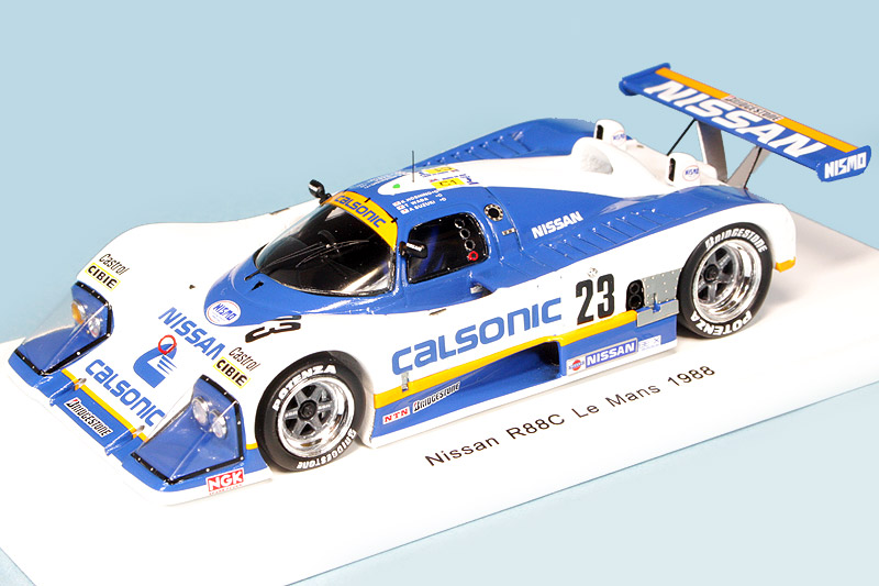 新品 日産R88C2台セット 1988ルマンLeman24時間Calsonic 新品 日産