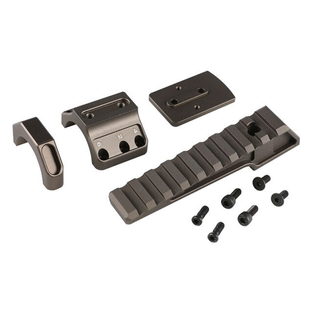 Airsoft Artisan PMMタイプ M1913フォールディングストック BK