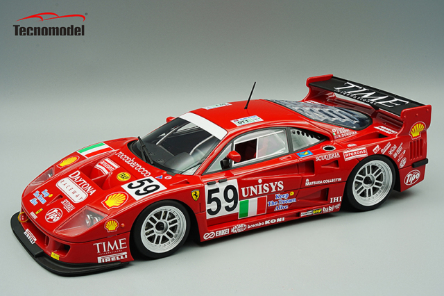 Tecnomodel 1/18 フェラーリ F40 GTE ル・マン24時間 1996 #59 P.Nappi