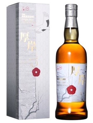 厚岸蒸留所 厚岸シングルモルトジャパニーズウイスキー小寒 55度