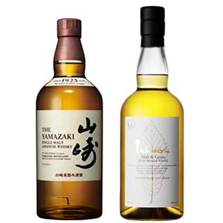 シングルモルト山崎+イチローズモルト＆グレーン・ホワイトラベル