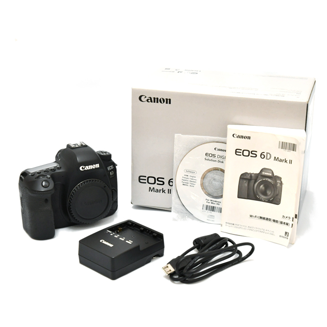 野*中様 中古 Canon EOS 6D mark II本体 バッテリー2個 チ 野*中様