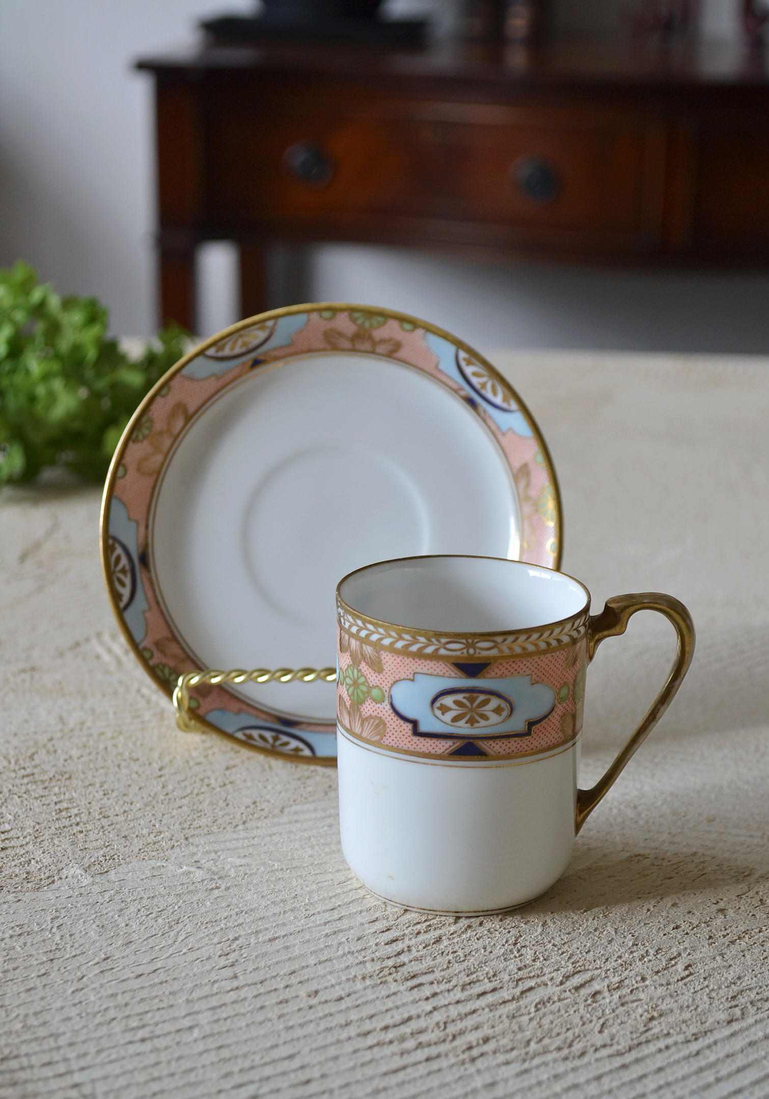 1912手塗りオールドノリタケカップ＆ソーサー5客＆他12点セット 1912手