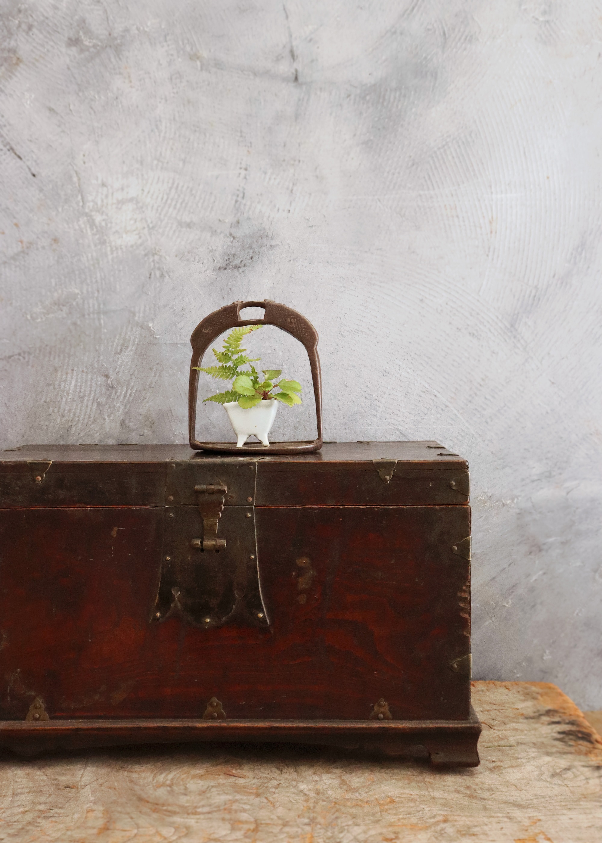 アンティーク 李朝家具 八角箱 帽子入れ 収納箱 韓国美術 【公式通販】