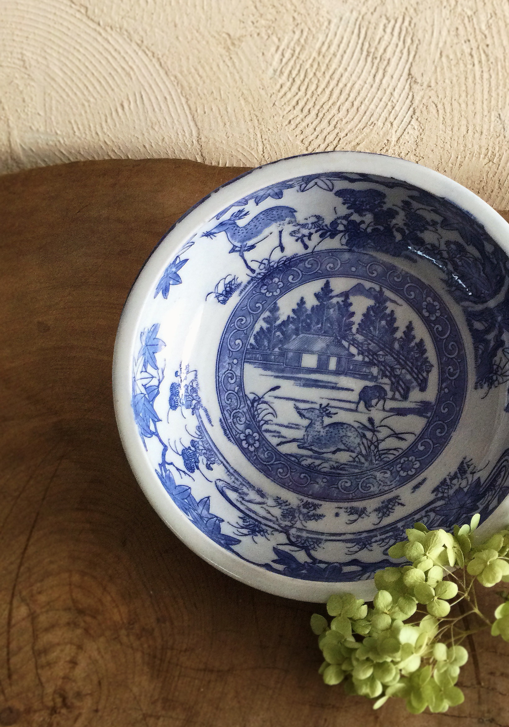 宣徳年製鳳皇圖箱付 】内外施天青釉篆書款極品幅約13.3cm 高さ7.5cm