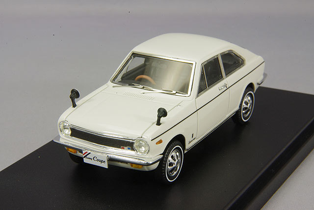 Hi-story サニークーペ1000GL 1969サンシャインホワイト1/43 Hi