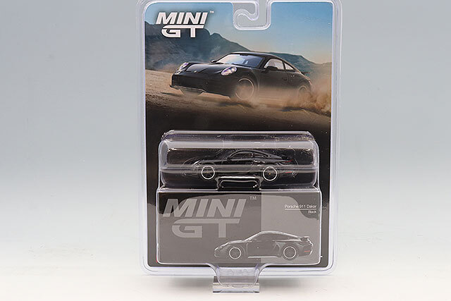 TSM ミニGT 1/64 ポルシェ 911 ダカール ブラック 左ハンドル