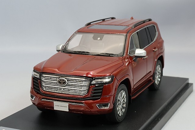 MARK43 1/43 トヨタ ランドクルーザー (JA300W) ZX ダークレッドマイカ