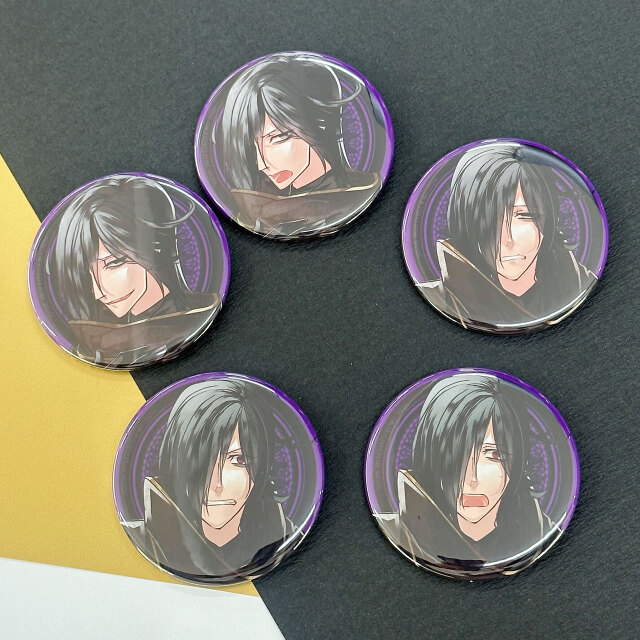 女王蜂の王房 輝夜編 アニメガ特典缶バッジ 女王蜂の王房 コミカライズ