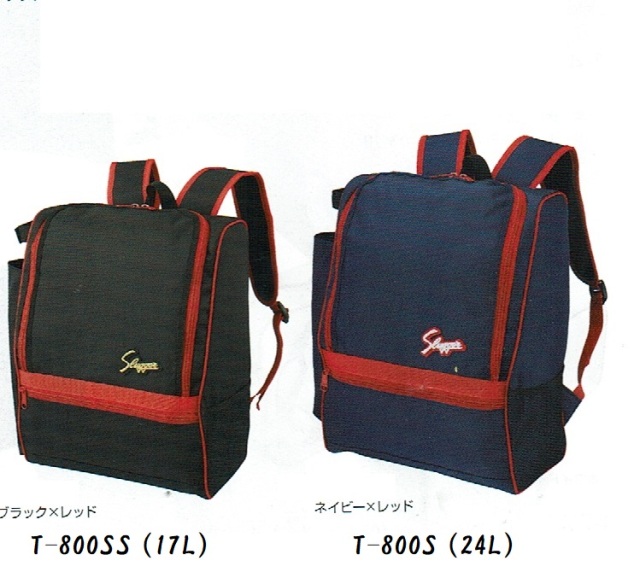 久保田スラッガー バックパック 販売 リュック T-800 ネイビー×レッド