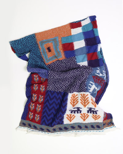 KAPITAL キャピタル 縮絨ウール 村キャべマフラー