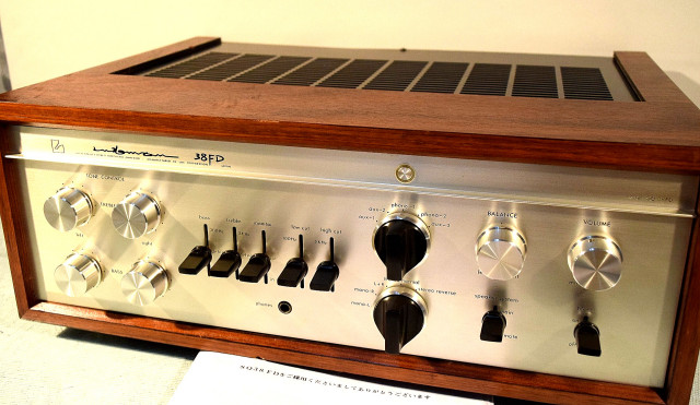これぞ銘機 LUXMAN SQ-38FD 真空管プリメイン渾身の徹底メンテ