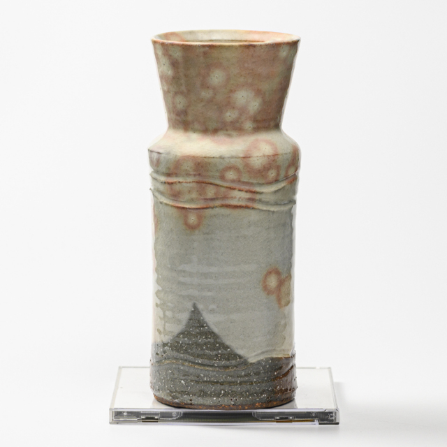 萩焼(伝統的工芸品)花入御本手砧