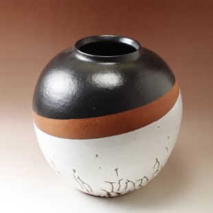 堀越焼 花瓶 壺 民藝 山口県 伝統工芸品 民芸 堀越焼 花瓶 壺 民藝