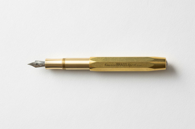 KAWECO ブラススポーツ 万年筆｜タッチアンドフロー オンライン