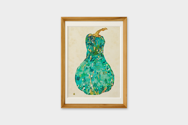 Yuko Kurihara 「翡翠かぼちゃ」 A4 アートポスター CWプリント
