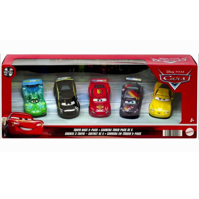 カーズ ミニカー 5台セット カーズ マテル 次世代レーサー GEORGE