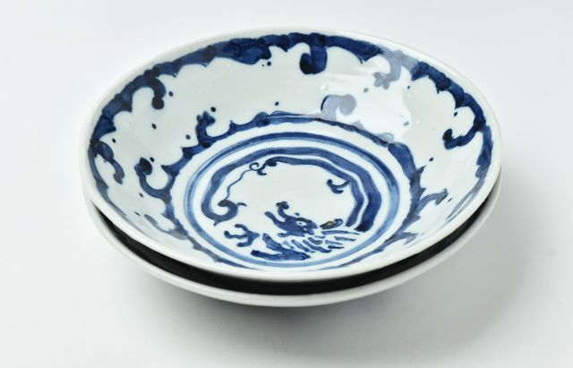 中尾万作 龍に波頭文鉢 ｜ 暮らしのうつわ花田 和食器 通販