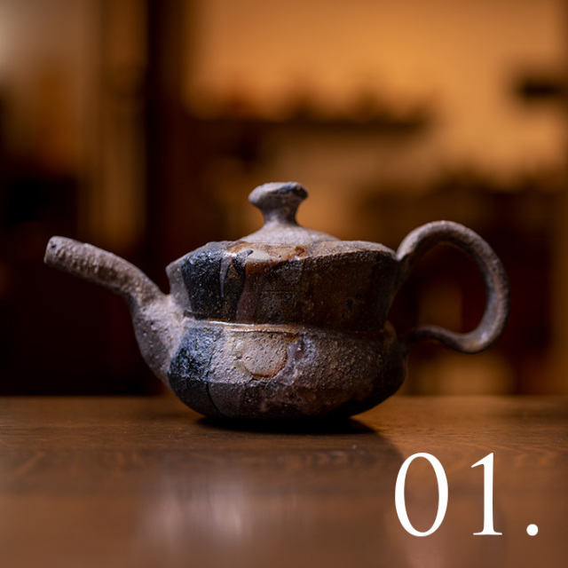 備前焼TEAPOT（CR-061） 作家「クリストファーレイヴェンホール」
