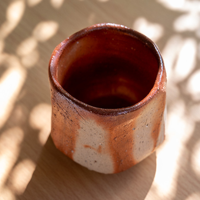 備前焼緋襷CUP（CR-064） 作家「クリストファーレイヴェンホール」