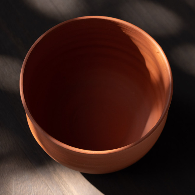 抹茶茶碗 |【共箱付】朱泥茶碗 (SOY-604) 作家「山田想」