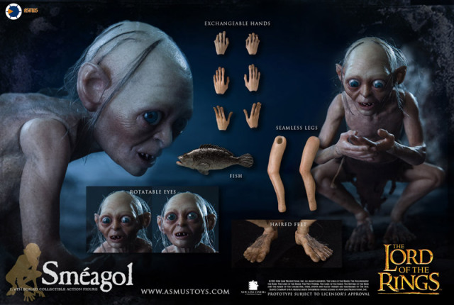 ASMUS TOYS】LOTR030S The Lord of the Rings Smeagol Sméagol