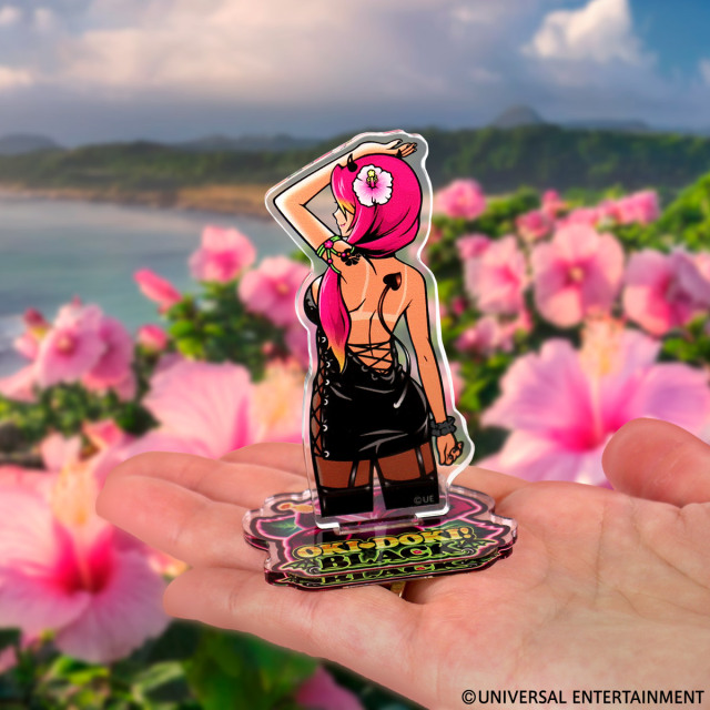 ミニアクリルスタンド】沖ドキ！BLACK-カナちゃん | UNI-MARKET