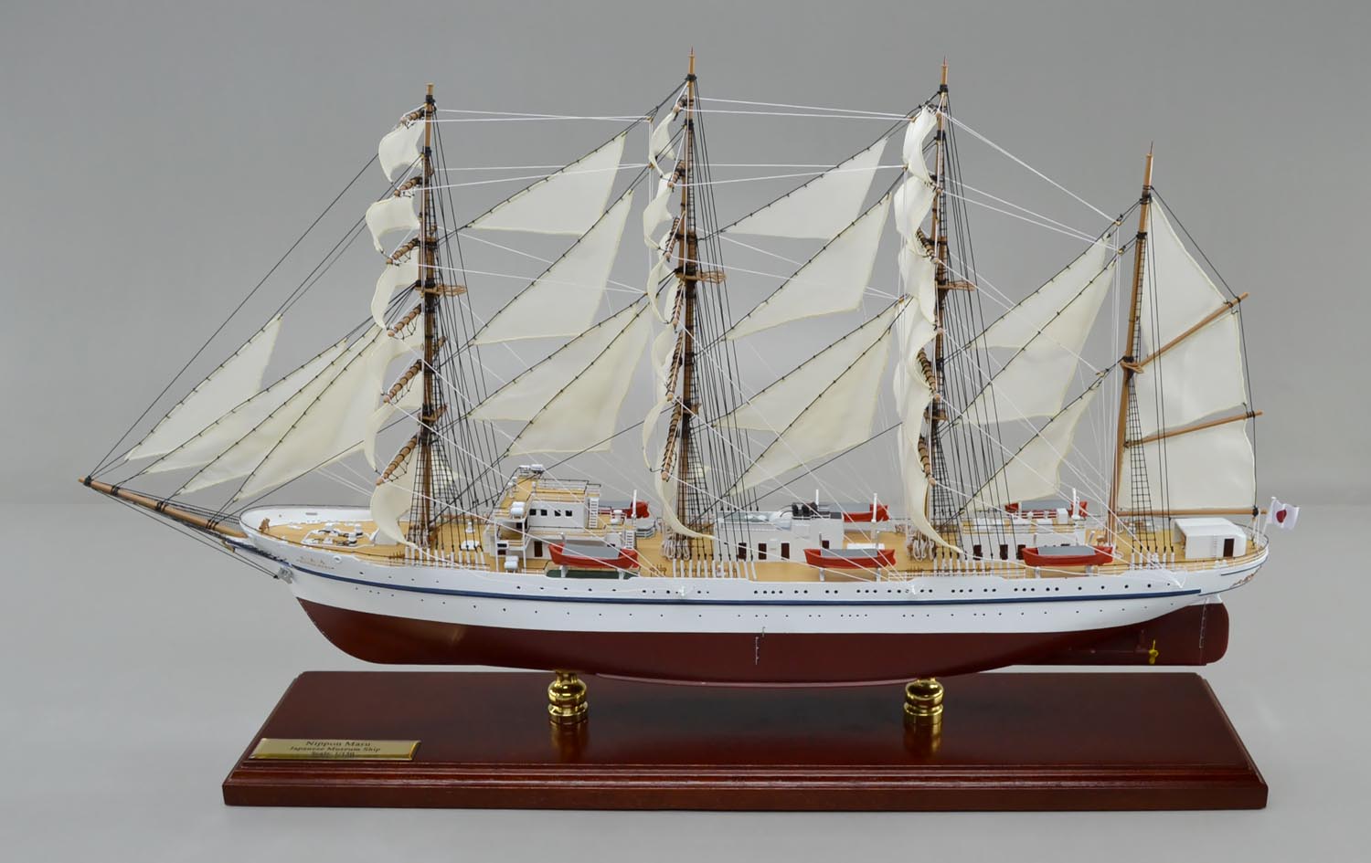 イマイ 1/150 海王丸 帆船 プラモデル 模型 大型帆船 1/150 海王丸｜株式