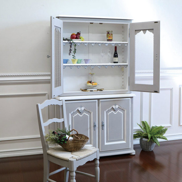 カントリーコーナー（Country Corner) エレガンス 食器棚｜シャビー