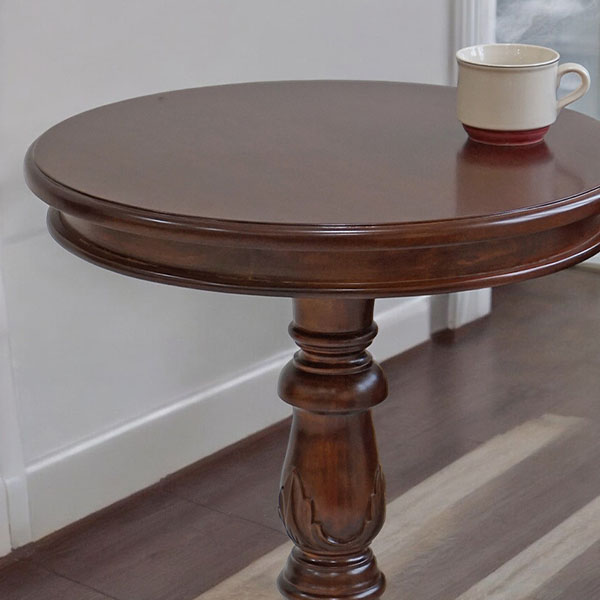 Y-KAGUオリジナル サイドテーブル（コーヒーテーブル）φ500（ブラウン