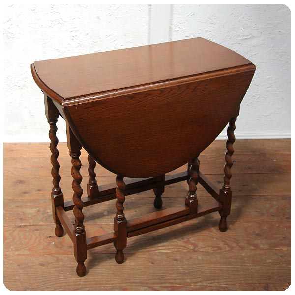 イギリスアンティークゲートレッグテーブルセット ゲートレッグ