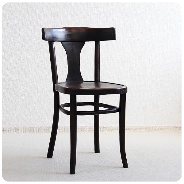 チェコスロバキア アンティーク ベントウッドチェア 木製椅子 曲げ木