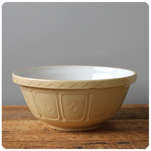 イギリス アンティーク ミキシングボウル メイソンキャッシュ 陶器