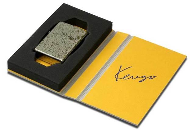 Zippo ジッポー 絶版・1999年製造 KENZO SV｜Zippo専門店フラミンゴ：本店
