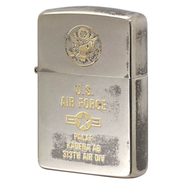 絶版/ヴィンテージ Zippo ジッポー 中古 1989年製造沖縄 嘉手納基地
