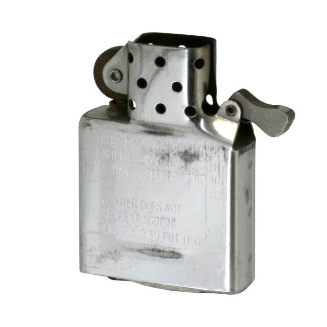 絶版/ヴィンテージ Zippo ジッポー 中古 年製造Spiral Heart 革巻き [C