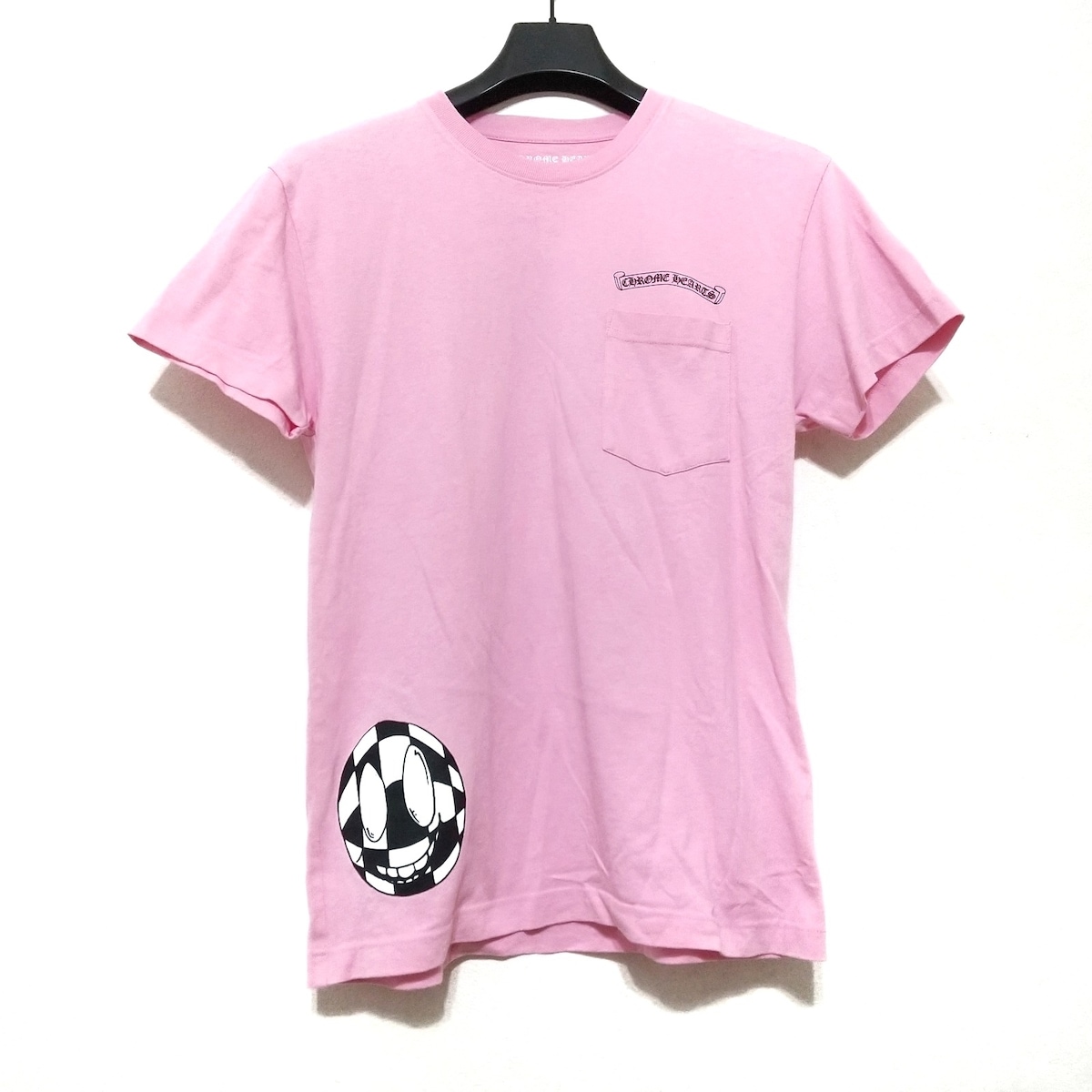 クロムハーツ/Tシャツ/ピンク×黒×白/サイズ：Mの買取実績【ブランディア】